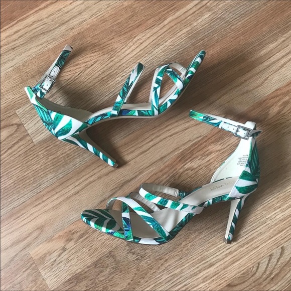 Nine West Shoes - NEW Nine West 7 In The Days Palm Leaves Heels, 8.5